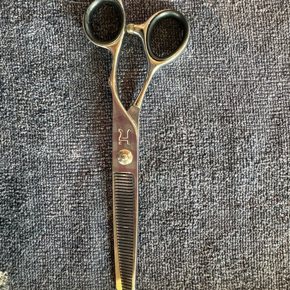 Hatorri Hanzo Stainless Steel Thinning Shears - Silver